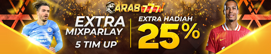 EVENT PARLAY 5TIM UP ARAB777